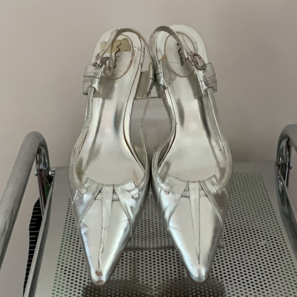 Nina Silver Women's Heels